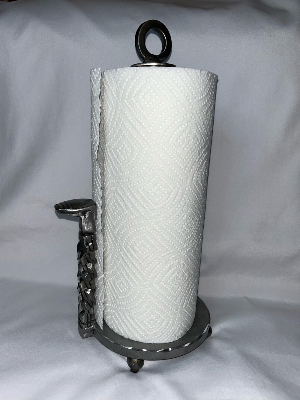 Paper Towel Holder Handmade Railroad Spike Industrial Rustic Decor